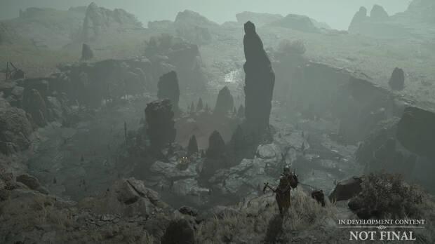 El mundo parece ser m�s vertical de lo habitual en este tipo de juegos.