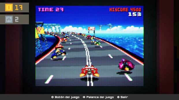 Existen tres máquinas arcade distintas en las que podremos invertir nuestras monedas para superar sus récords.