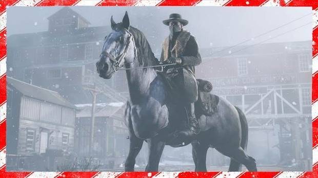 Red Dead Online celebra la Navidad con Modos Enfrentamiento navideos, regalos y ms Imagen 2