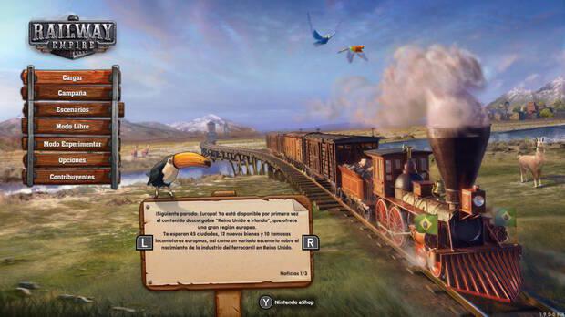 'Railway Empire' tiene una gran cantidad de modos, opciones y contenidos.