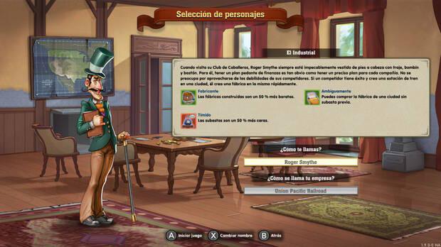 Cada magnate tiene sus propias habilidades, su trasfondo y sus propias bonificaciones. Cada estilo de juego se puede acoger a uno.