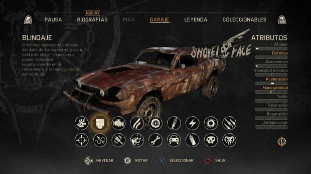 Mejorar el coche es nuestro objetivo principal para avanzar en el juego.