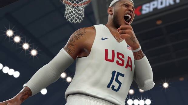 NBA 2K17 muestra a la seleccin de baloncesto de Estados Unidos en un nuevo triler Imagen 2