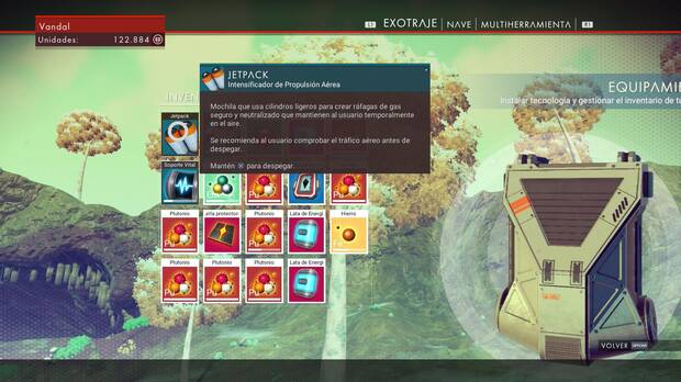 Jetpack No Man's Sky