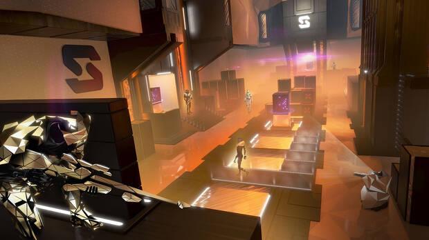 Breach hace gala de un aspecto gráfico muy diferente al del resto del juego.