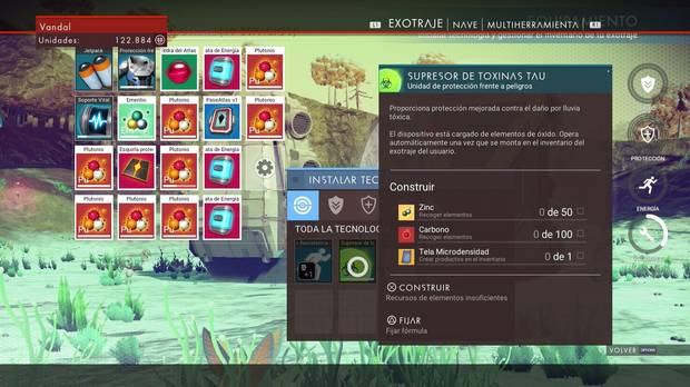 Supresor de Toxinas No Man's Sky