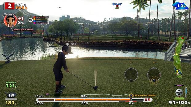 Podr�s jugar los campos a pleno sol, nublado y con otros ajustes horarios.