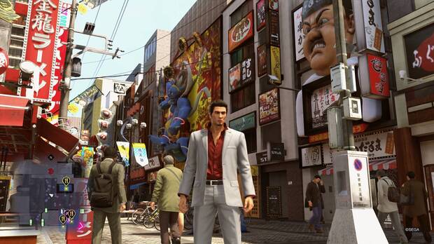 Si Sōtenbori te gustó en 'Yakuza 0', espera a ver su nuevo aspecto en 'Kiwami 2'.