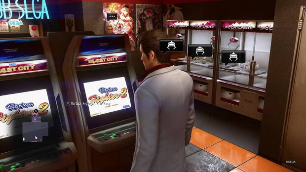 Karaoke, juegos de mesa, deportes... las actividades típicas de la saga están de vuelta, junto a 'Virtua Fighter 2' y 'Virtual-On'.