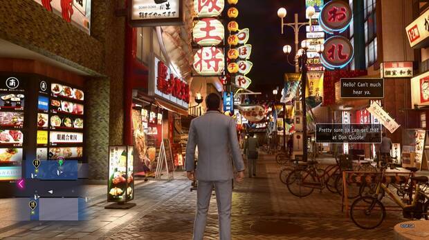 Los gráficos están pulidos respecto a 'Yakuza 6', con una nueva ciudad y mejor rendimiento.
