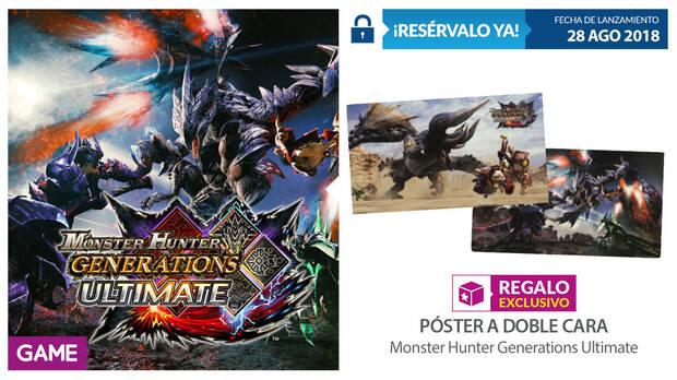 GAME detalla su incentivo por reserva para Monster Hunter Generations Ultimate Imagen 2