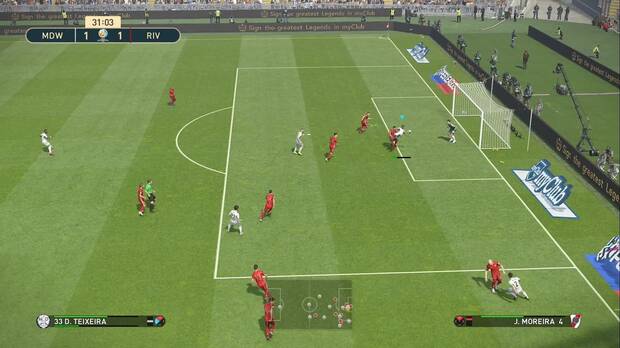El trabajo de Konami para mejorar las animaciones y movimientos de los jugadores se nota, a lo grande, en 'PES 2019'.