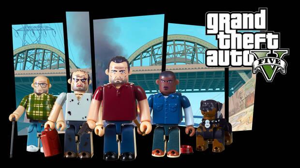 Grand Theft Auto estrenar nuevos set de figuras Kubrick el 14 de septiembre Imagen 3