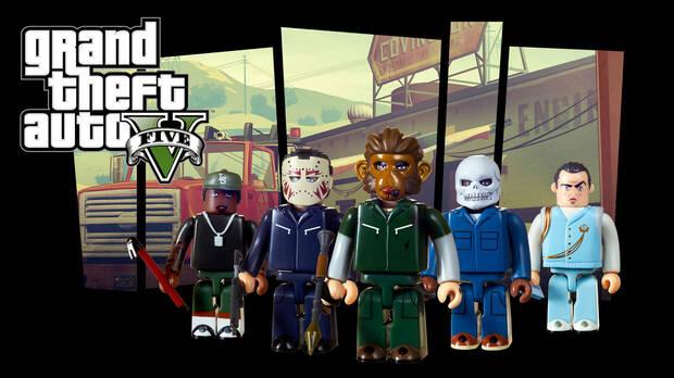 Grand Theft Auto estrenar nuevos set de figuras Kubrick el 14 de septiembre Imagen 4