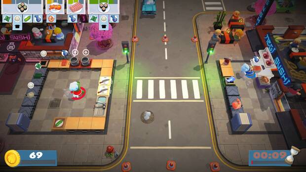 ¿Una cocina con una carretera en medio? ¿Por qué no?