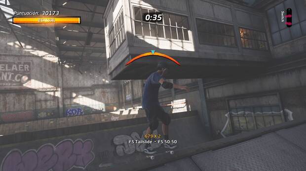 As son los grficos de Tony Hawk's Pro Skater 1+2 comparados con los del juego original Imagen 4