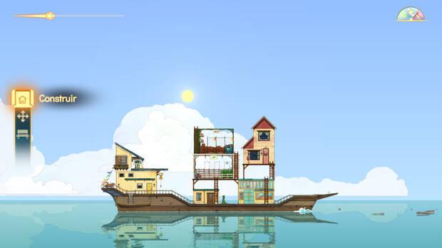 El barco se puede diseñar al gusto con un sistema de construcción por cuadrícula.