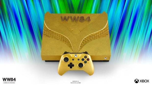 Xbox presenta consolas One X exclusivas inspiradas en Wonder Woman 1984 Imagen 4