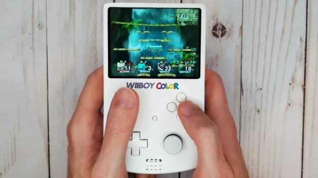 Convierten una Wii en una impresionante consola porttil al estilo GameBoy Imagen 2