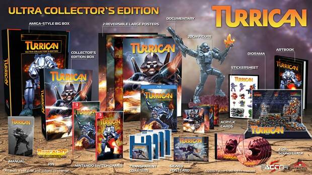 Turrican de Factor 5 regresa con dos colecciones para PS4 y Nintendo Switch Imagen 2