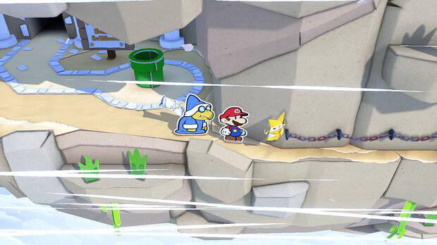 Fuente del Arcoíris al 100% en Paper Mario: The Origami King 03