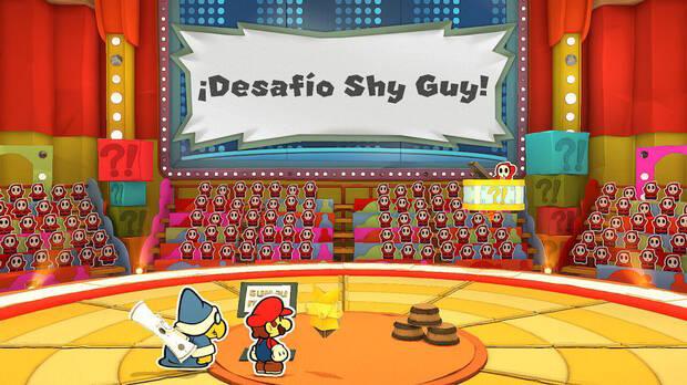 Fuente del Arcoíris al 100% en Paper Mario: The Origami King - Desafío Shy Guy