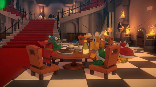 Castillo de Bowser al 100% en Paper Mario: The Origami King 01