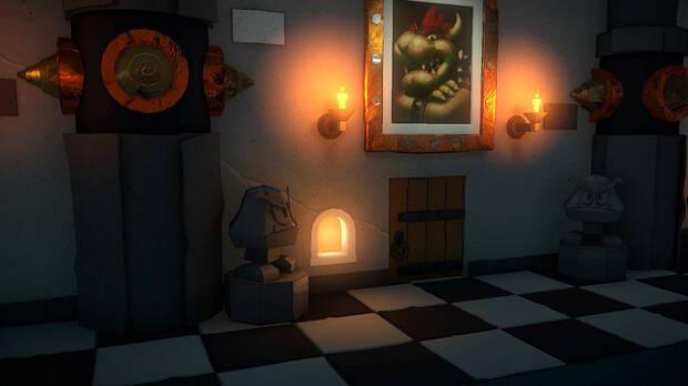 Castillo de Bowser al 100% en Paper Mario: The Origami King 03