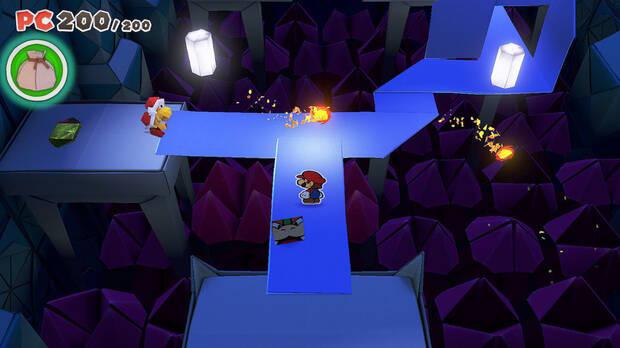 Castillo de Origami al 100% en Paper Mario: The Origami King 02