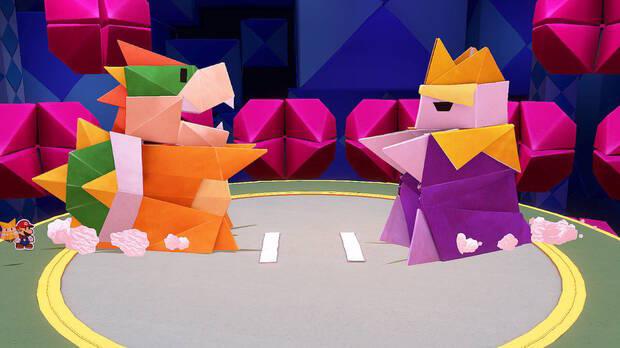 origami king king olly fight