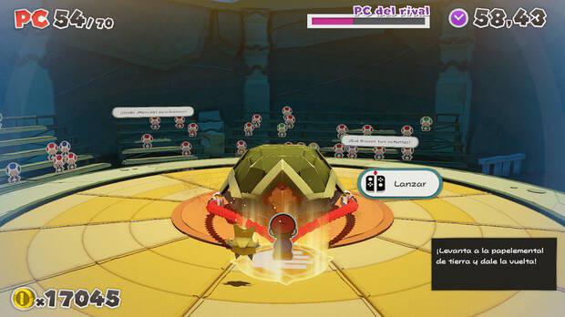 Paper Mario: The Origami King - Consejos y ayudas contra el jefe final Papelemental de Tierra
