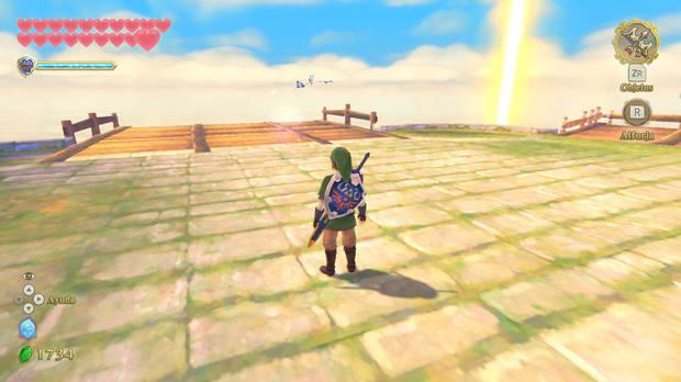 The Legend of Zelda Skyward Sword HD - Umbral del juicio de Celéstea