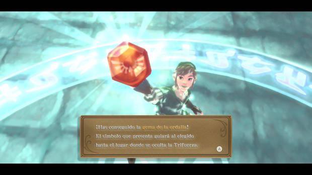 The Legend of Zelda Skyward Sword HD - gema de la ordalía