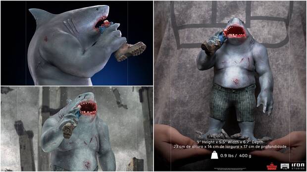 King Shark Iron Studios