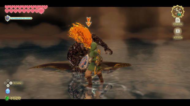 The Legend of Zelda Skyward Sword HD - Heraldo de la Muerte: aturdido