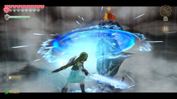The Legend of Zelda Skyward Sword HD - Heraldo de la Muerte: lanzar rayos