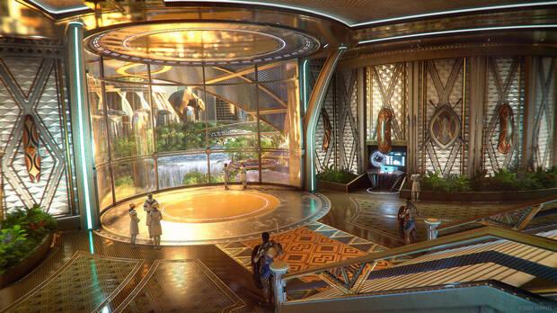 La recreaci�n de Wakanda es muy detallista, pero las �reas que hemos visto de Birnin Zana nos han dejado boquiabiertos.