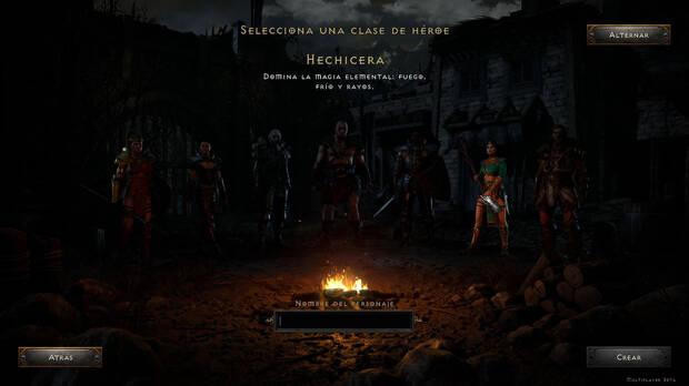 La beta tiene disponibles cinco de las siete clases del juego completo.