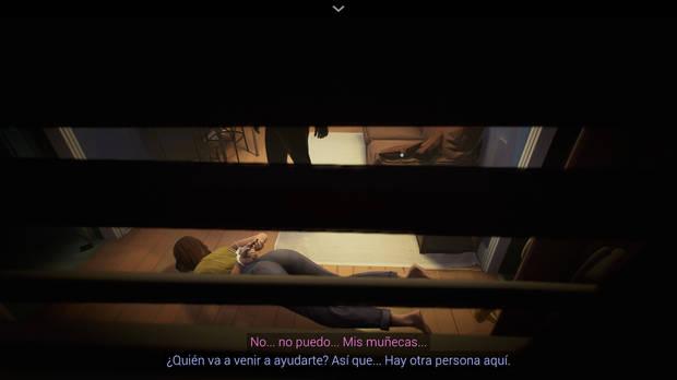 Algunas interacciones nos pasan a una c�mara en primera persona donde s� destaca la ausencia de animaciones faciales.
