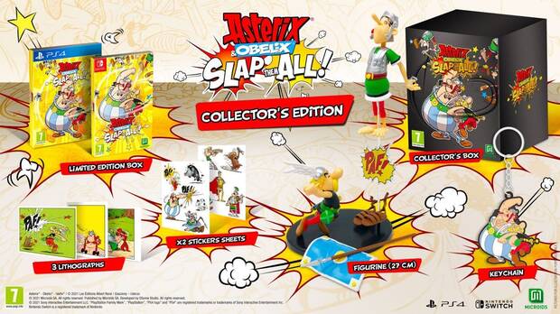 Edicin coleccionista de Asterix y Obelix: Slap Them All.