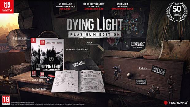 Edicin fsica de Dying Light Platinum Edition en Nintendo Switch