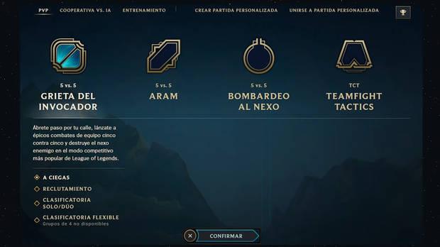 League of Legends: Los modos de juego y sus diferencias