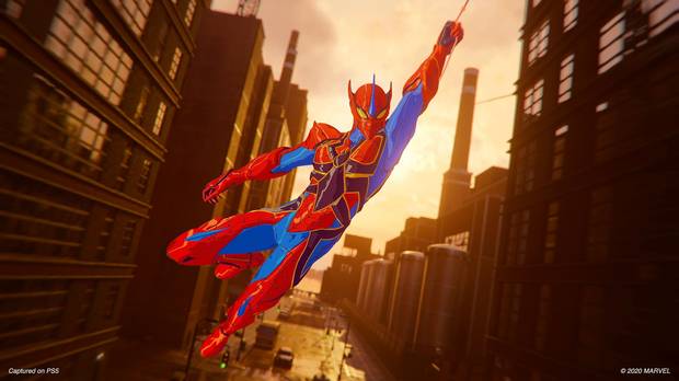 Marvel's Spider-Man: Traje de Caballero Arácnido