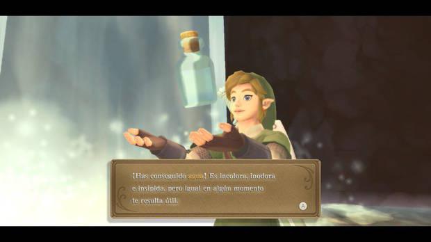 The Legend of Zelda Skyward Sword HD - Hypnea de Din: botella con agua