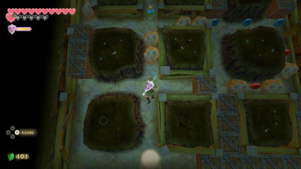 The Legend of Zelda Skyward Sword HD - Gran santuario antiguo: primer túnel subterráneo