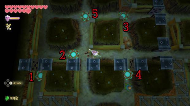 The Legend of Zelda Skyward Sword HD - Gran santuario antiguo: puzzle de las estatuas y antorchas
