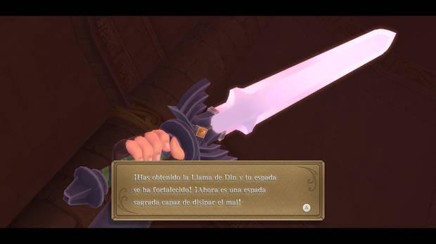 The Legend of Zelda Skyward Sword HD - Gran santuario antiguo: espada maestra