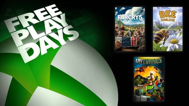 Free Play Days de Xbox Live Gold del 6 al 8 de agosto.