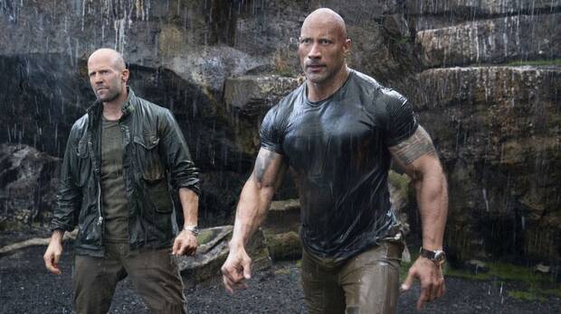 Dwayne Johnson Hobbs & Shaw