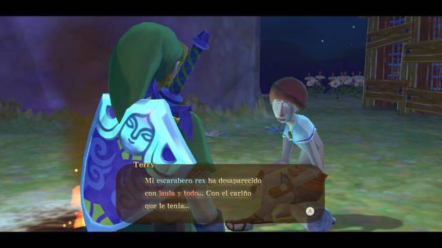 The Legend of Zelda Skyward Sword HD - Misión secundaria de Terry